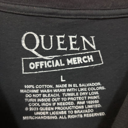 Queen A Day at the Races Album Cover Art Pop Rock Tee large