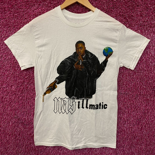 Nas 30 Years of Illmatic Graphic T-Shirt Small