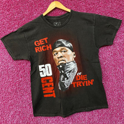 50 Cent Get Rich or Die Tryin T-Shirt Medium