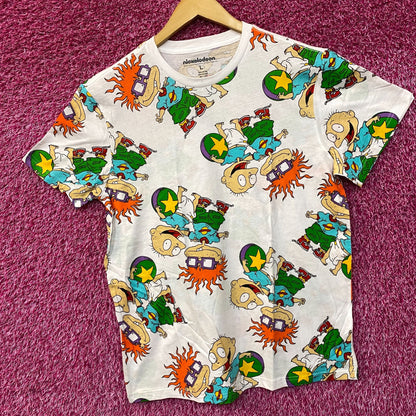 Rugrats Tommy and Chucky all over print Tshirts size Large