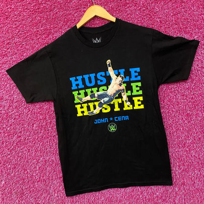 WWE John Cena Hustle Loyalty & Respect Superstar T-Shirt small