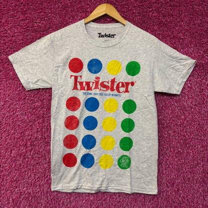Twister Game Graphic Design T-Shirt Small