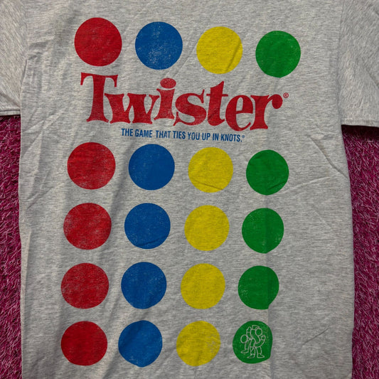 Twister Game Graphic Design T-Shirt Small