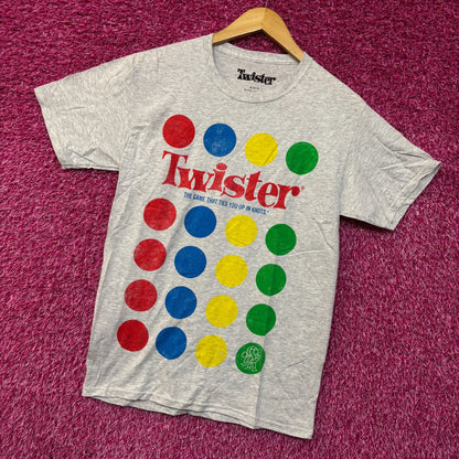 Twister Game Graphic Design T-Shirt Small