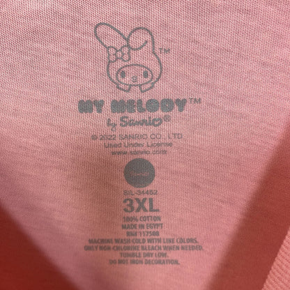 Sanrio My Melody Pink T-Shirt 3XL