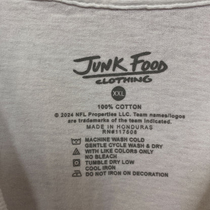 Junk Food Clothing NFL Detroit Lions Throwback Helmet Logo T-Shirt 2XL