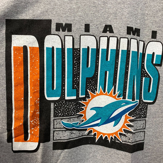 Junk Food NFL Miami Dolphins Logo T-Shirt Large