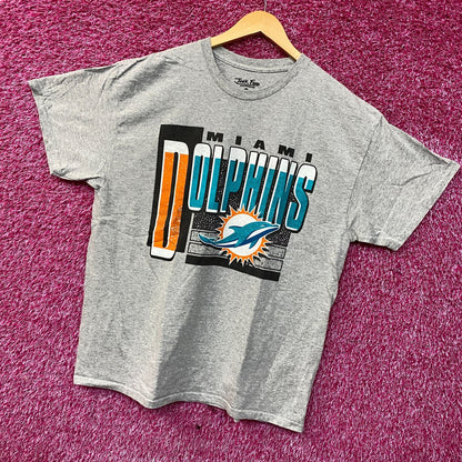 Junk Food NFL Miami Dolphins Logo T-Shirt Large