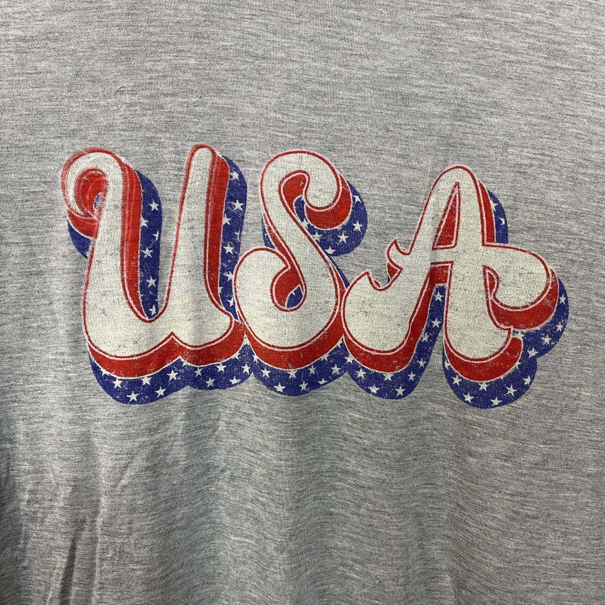 Maurices Women's USA Retro Graphic Tissue T-Shirt Medium