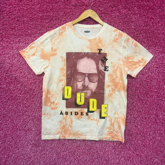 The Big Lebowski The Dude Abides Coen Bros Movie Tie Dye M