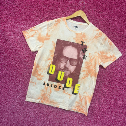 The Big Lebowski The Dude Abides Coen Bros Movie Tie Dye M