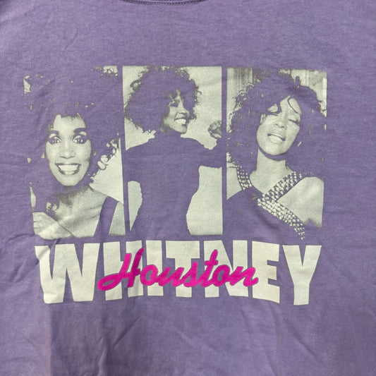 Whitney Houston Self Titled Album 1987 crop top size XL