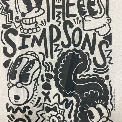 The Simpsons Classic Pop Art Family Graphic T-Shirt Small