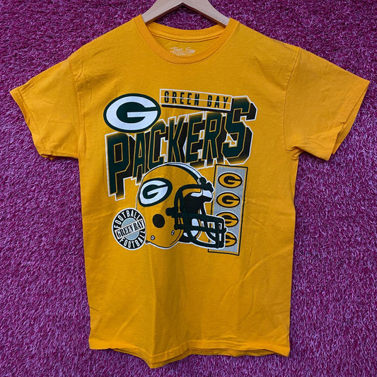 Junk Food Clothing NFL Green Bay Packers Checkdown Flea Market Tee Small