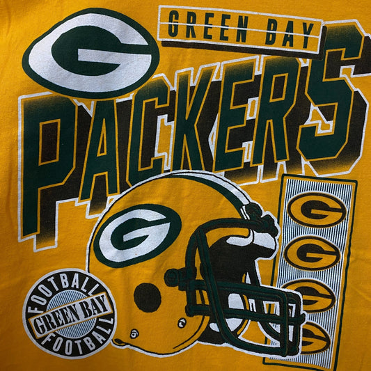 Junk Food Clothing NFL Green Bay Packers Checkdown Flea Market Tee Small