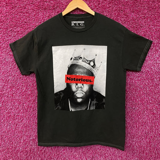 The Notorious B.I.G. King of New York Album Artwork Graphic T-Shirt Small