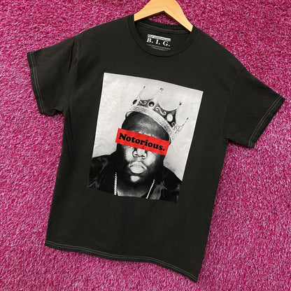 The Notorious B.I.G. King of New York Album Artwork Graphic T-Shirt Small