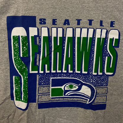 NFL Junk Food Seattle Seahawks Gray Tshirt Size Medium