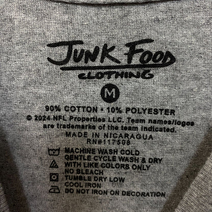 NFL Junk Food Seattle Seahawks Gray Tshirt Size Medium