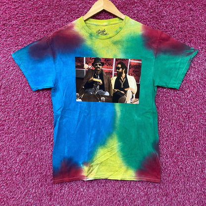 Cheech & Chong Graphic Print Tie Dye T-Shirt Small