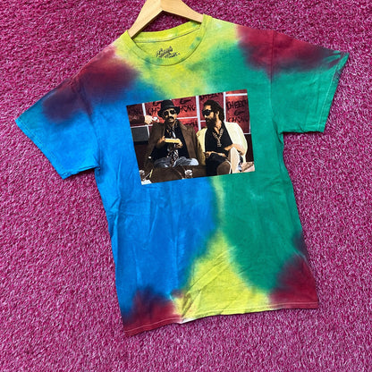 Cheech & Chong Graphic Print Tie Dye T-Shirt Small