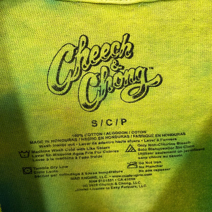Cheech & Chong Graphic Print Tie Dye T-Shirt Small