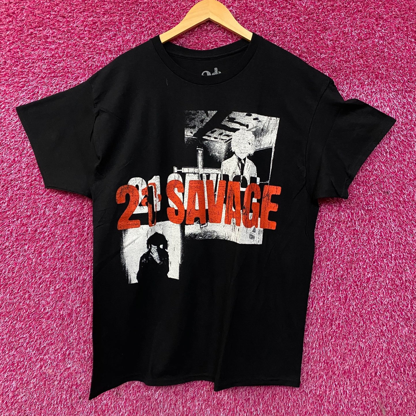 21 Savage American Dream Swords Two-Sided T-Shirt XL