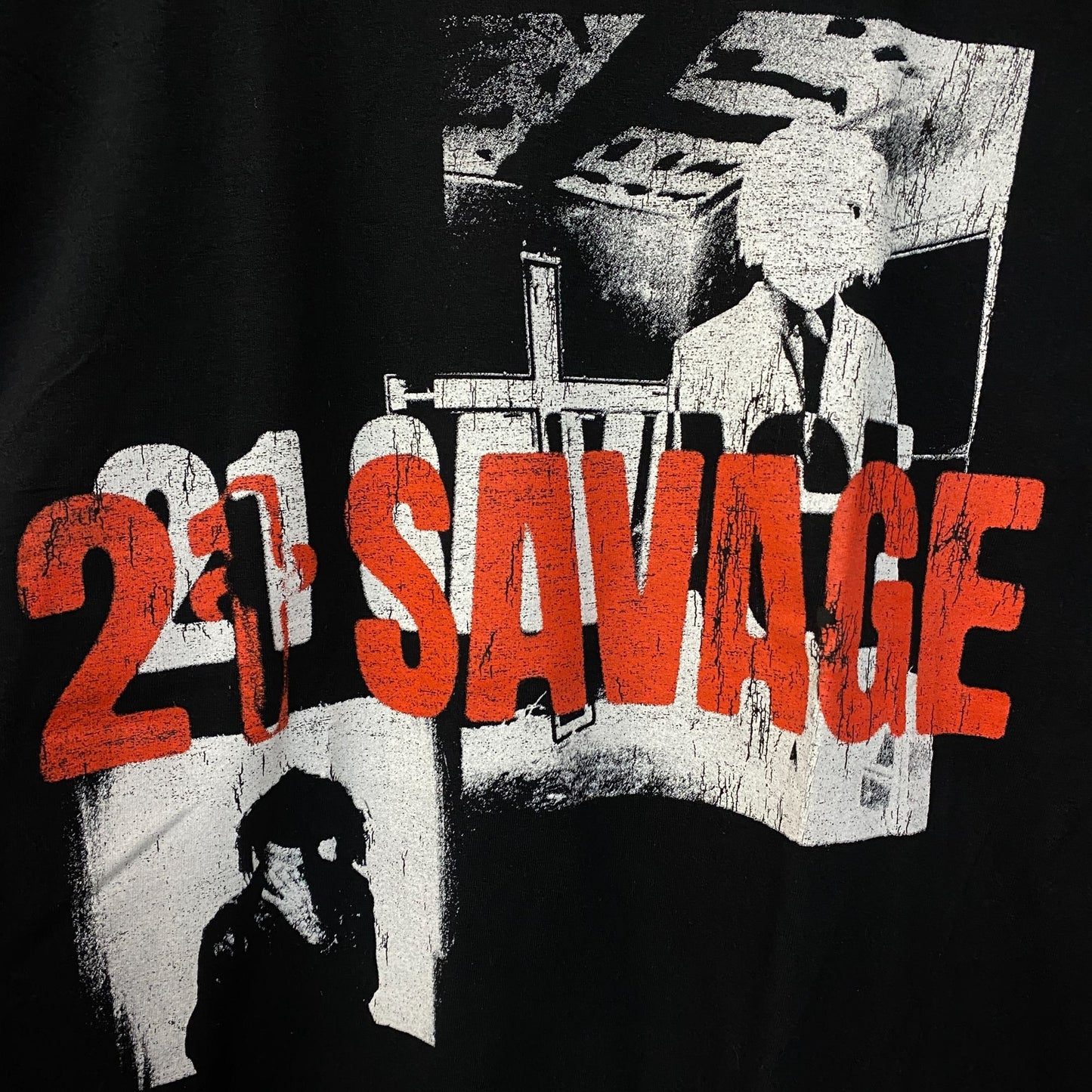 21 Savage American Dream Swords Two-Sided T-Shirt XL