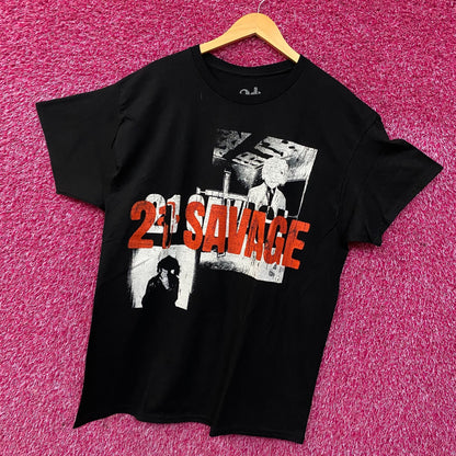 21 Savage American Dream Swords Two-Sided T-Shirt XL