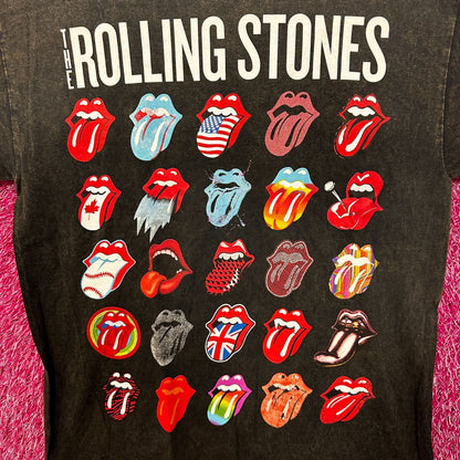 The Rolling Stones Around the World Mineral Wash tee Med