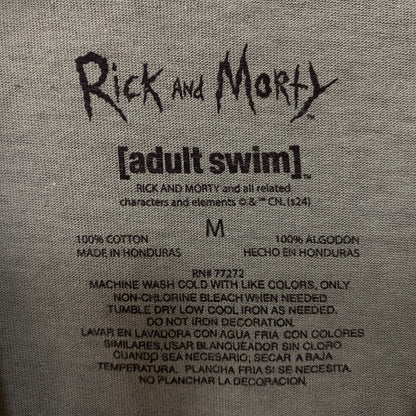 Rick and Morty Adult Swim Graphic T-Shirt Medium