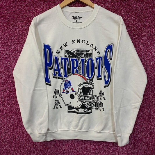 Junk Food Clothing New England Patriots Crewneck Sweatshirt XS