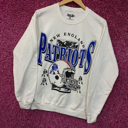 Junk Food Clothing New England Patriots Crewneck Sweatshirt XS