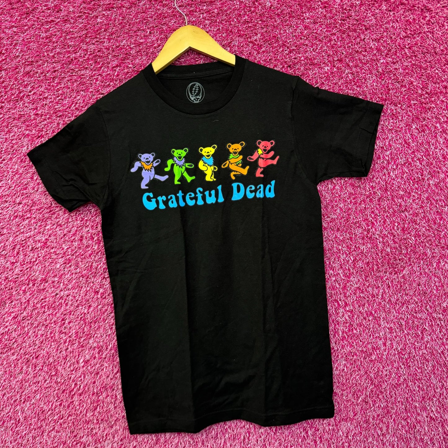 Grateful Dead Dancing Bears Psychedelic Jam Band Rock Tee M