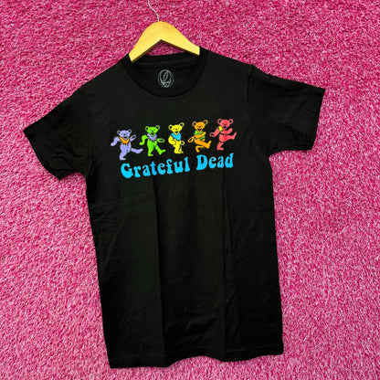 Grateful Dead Dancing Bears Psychedelic Jam Band Rock Tee M