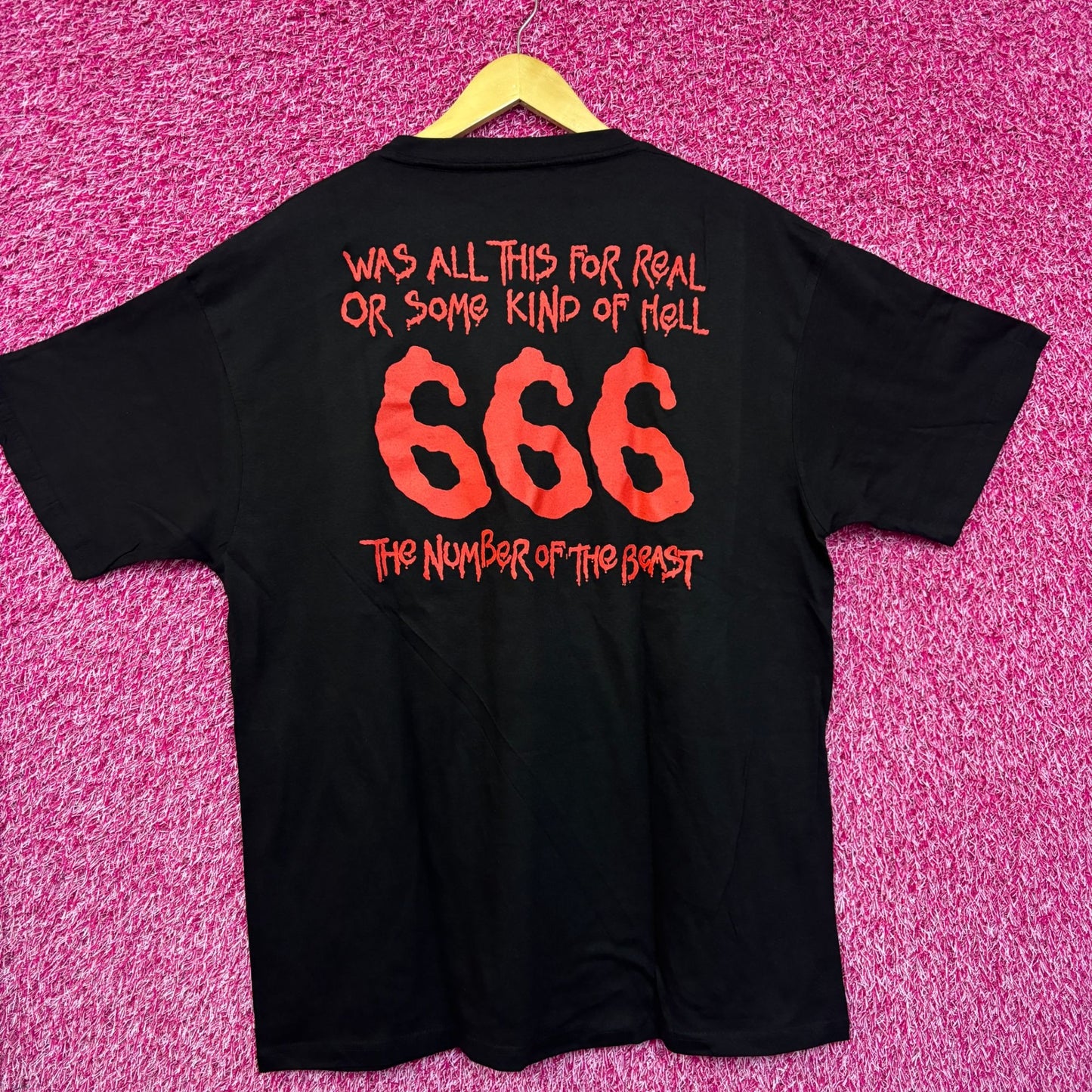 Iron Maiden The Number of the Beast 666 Heavy Metal Tee XL