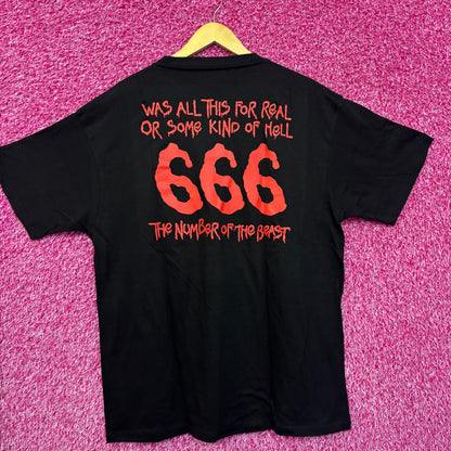 Iron Maiden The Number of the Beast 666 Heavy Metal Tee XL