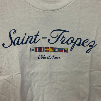 Junk Food Sommer Saint-Tropez Côte d'Azur Crop Tee Small