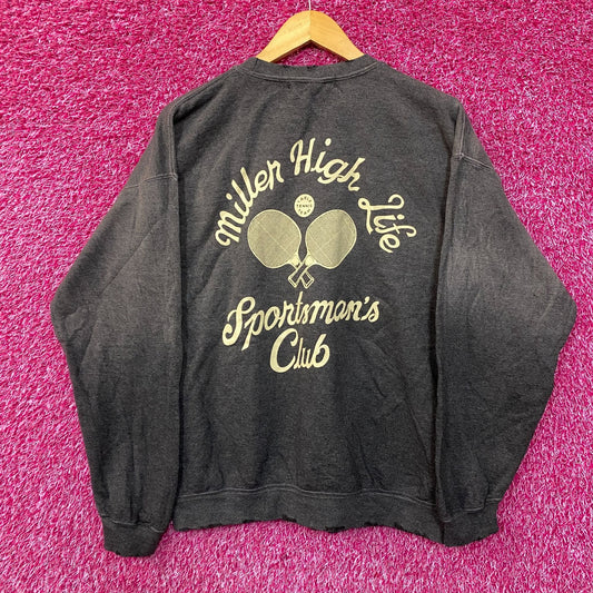 Miller High Life Sport's Man Club crewneck size medium