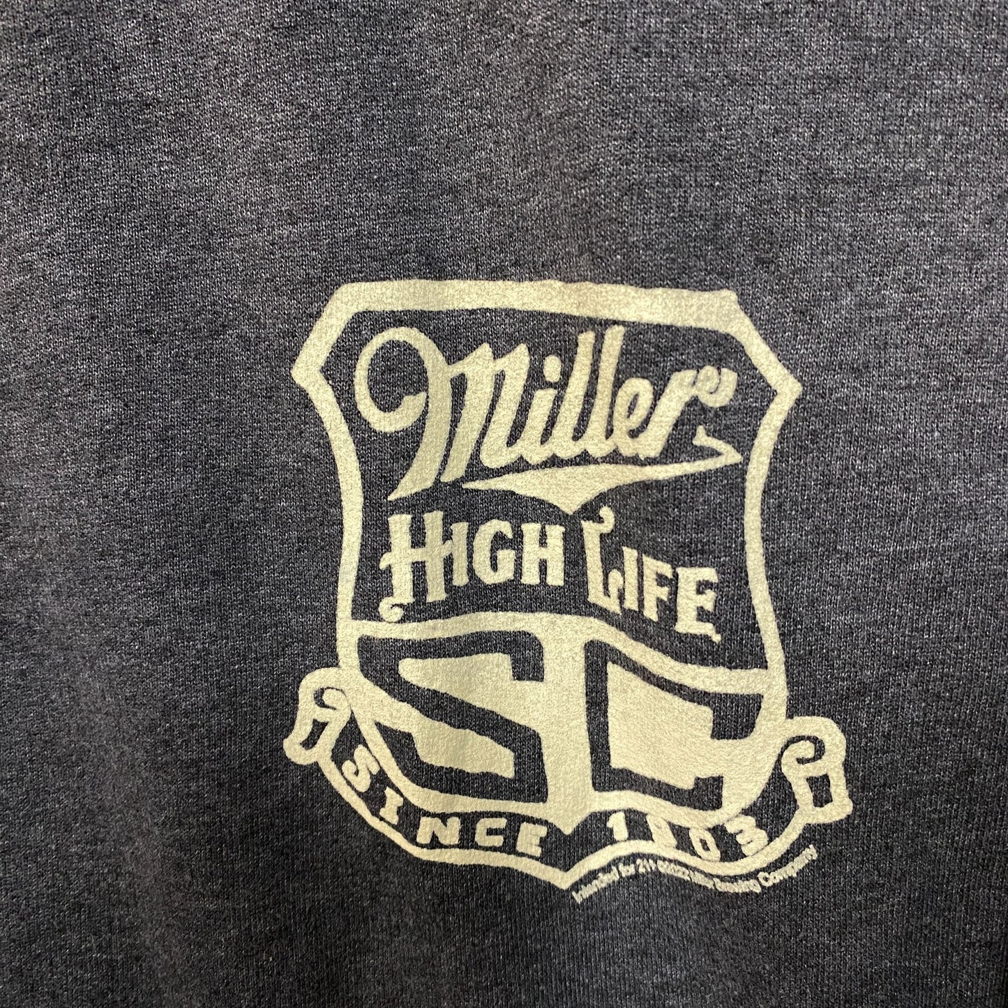 Miller High Life Sport's Man Club crewneck size medium