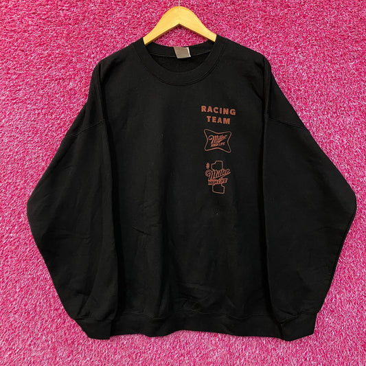 Junk Food Miller High Life Racing Pit Flea Market Fleece size XL