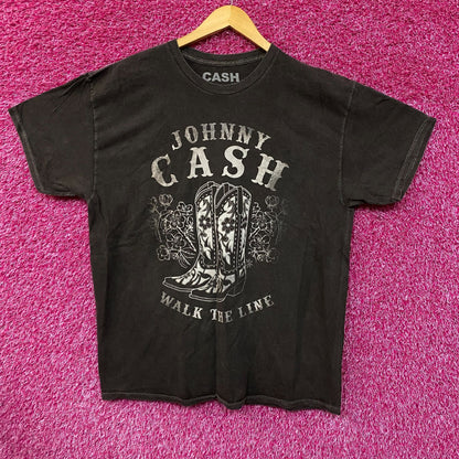Johnny Cash Walk The Line Tshirt size large