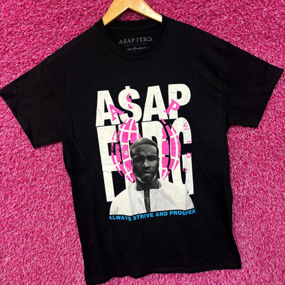 Asap Ferg Always Strive and Prosper Hip Hop Tshirt size Med