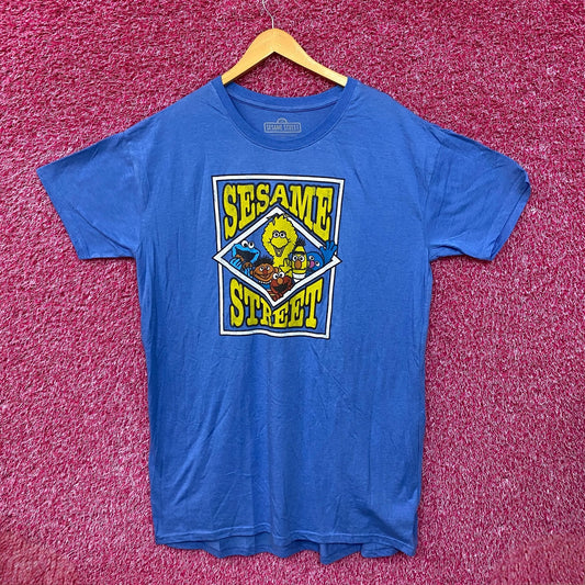 Sesame Street animated blue Tshirt size Extra Large