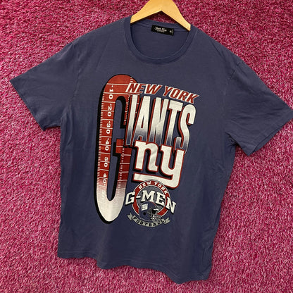 Junk Food Clothing New York Giants G-Men Graphic Women's T-Shirt XL