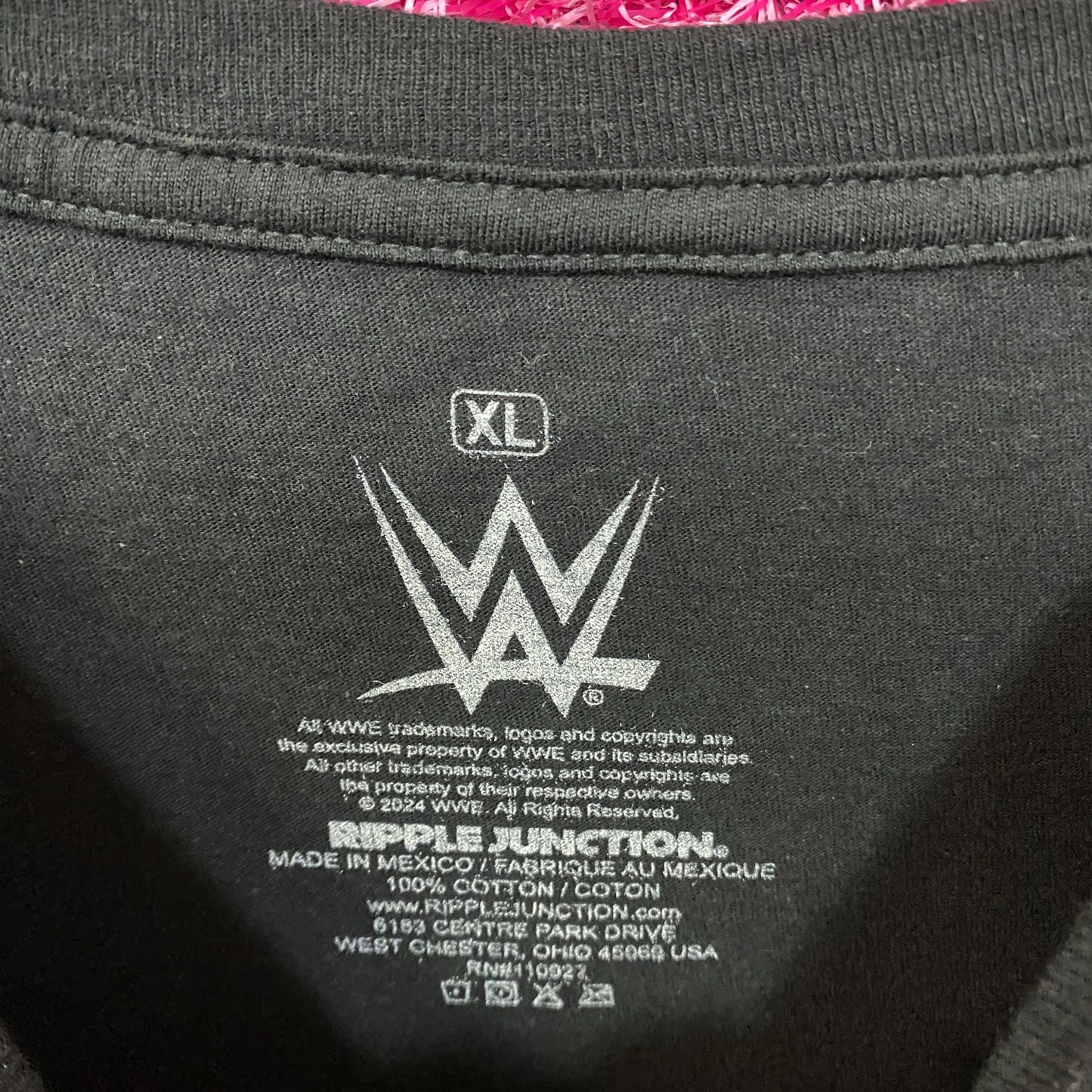 WWE The Rock Do You Smell What is Cookin'? Portrait T-Shirt XL