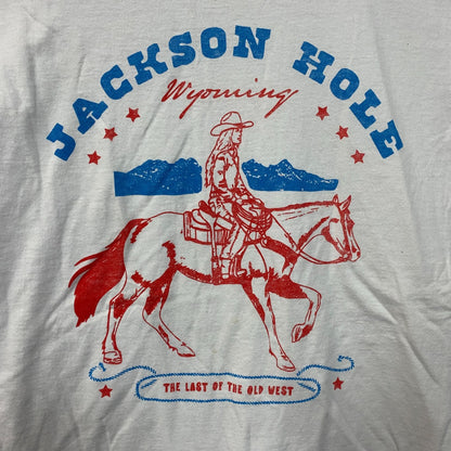 Junk Food Clothing Western Style Jackson Hole Old west Tee size XL