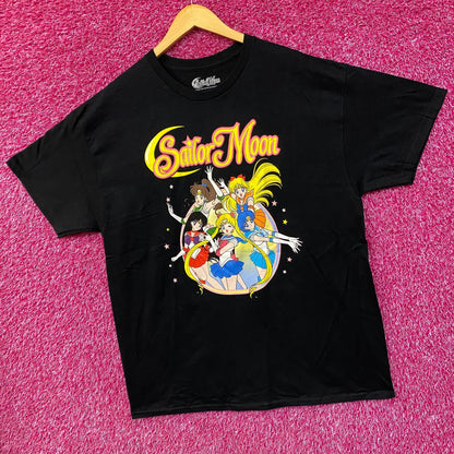 Sailor Moon Sailor Scouts Anime Series T-Shirt XL
