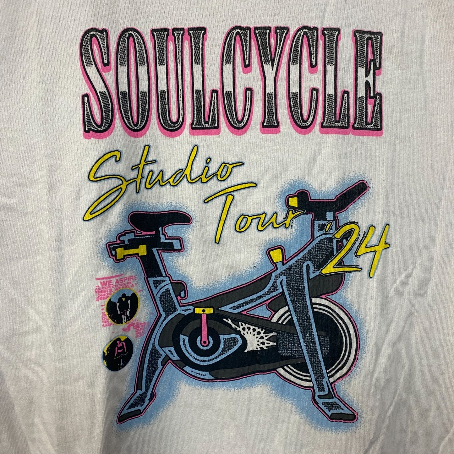 SoulCycle Studio Tour 24 Retro Graphic T-Shirt Large