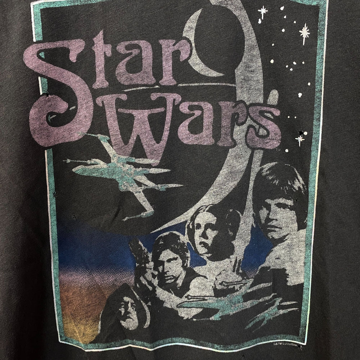 Junk Food Clothing Star Wars Galaxy Far Far Away Retro Style Destroy Tee Small